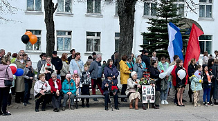 9 мая в центре города прошел торжественный парад юнармейцев, посвященный 78-й годовщине Победы в Великой Отечественной войне